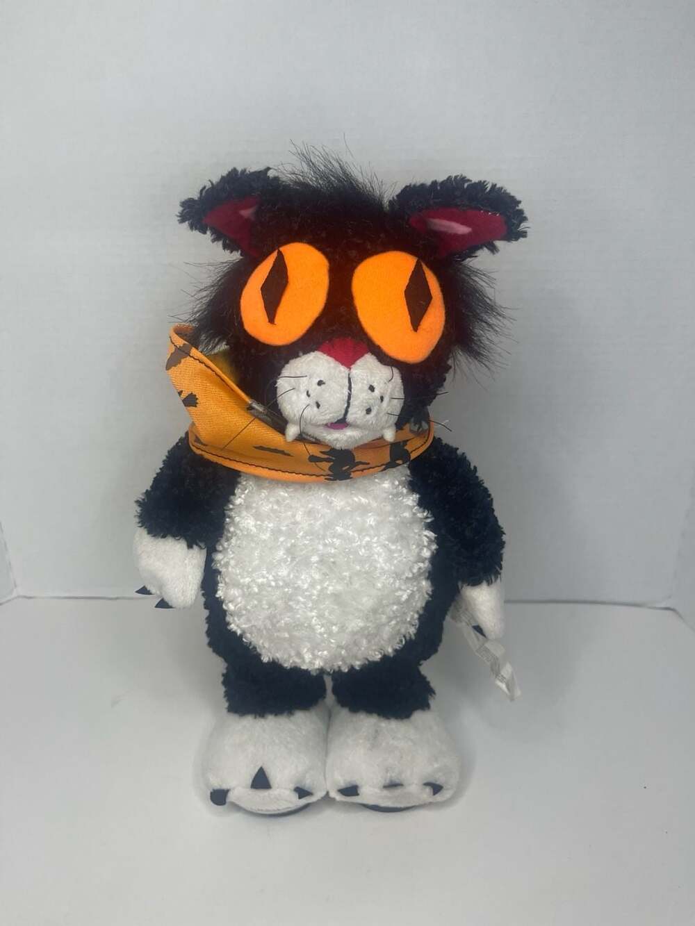 Gemmy Animated Halloween Crazy Shakerz Black Cat Plush Dancing Sound Spooky